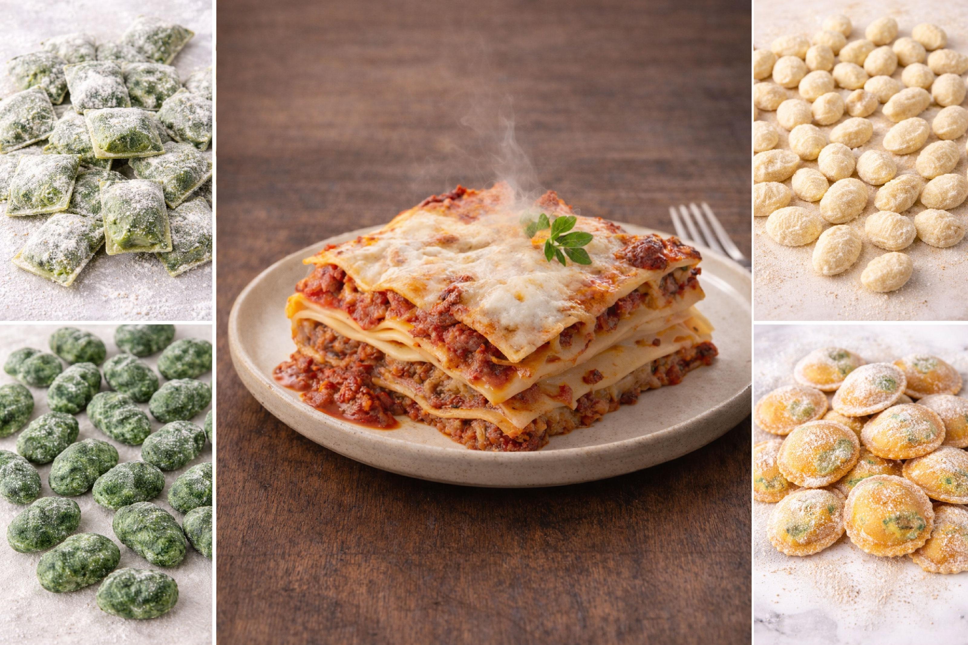 Lasagna Carciofi e Prosciutto di Parma